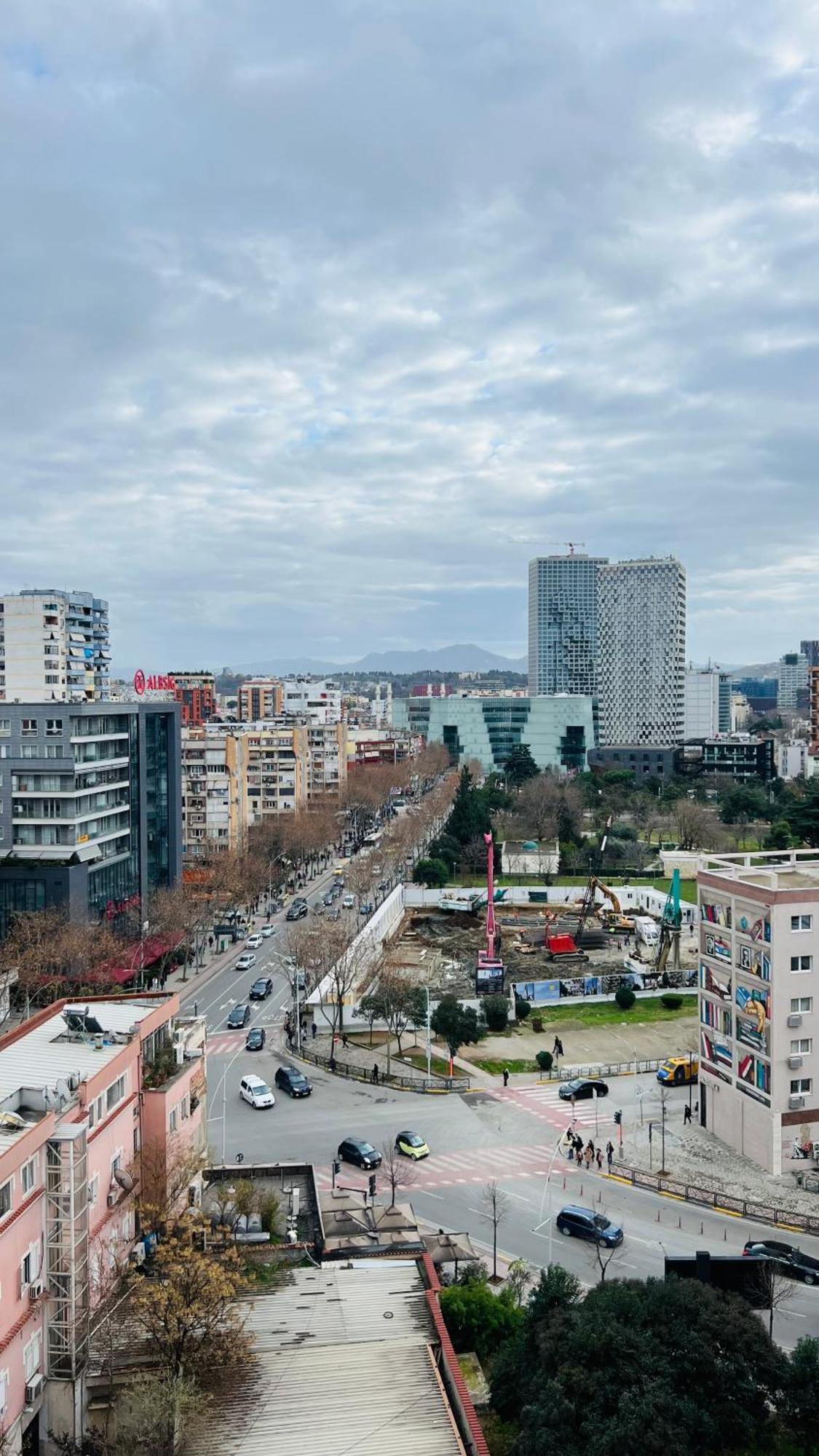 Tirana Gallery Apartment - City Center View Exterior foto